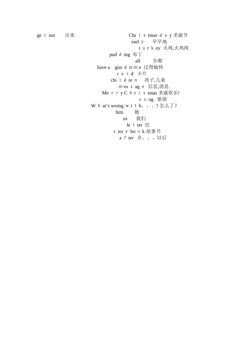 译林英语五年级上册单词表_第3页