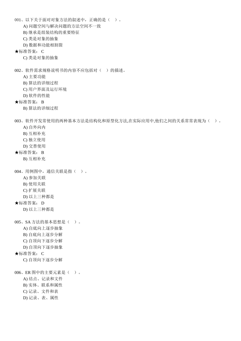 试题题库-—2025年下半年系统集成项目经理题库大全_第2页