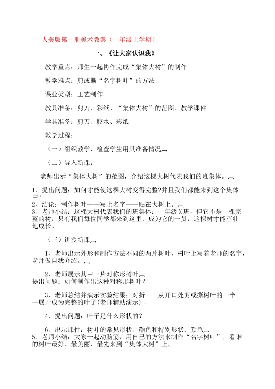 试题题库-—小学精华版美术教案-人美版精华版_第1页