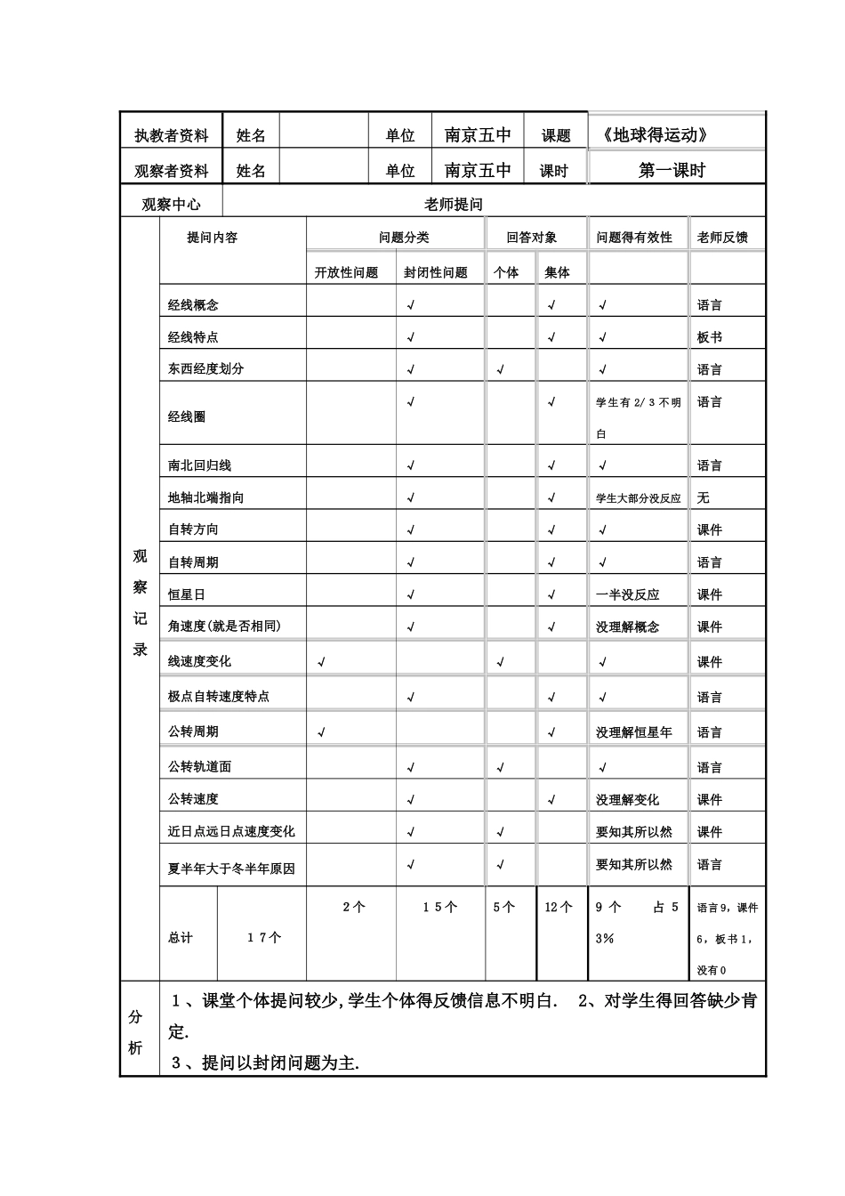 课堂观察量表范例_第3页