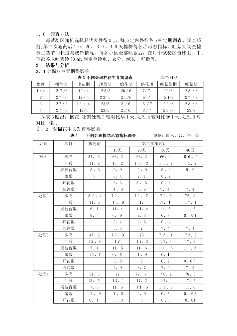 调节剂对棉花生长影响试验_第2页