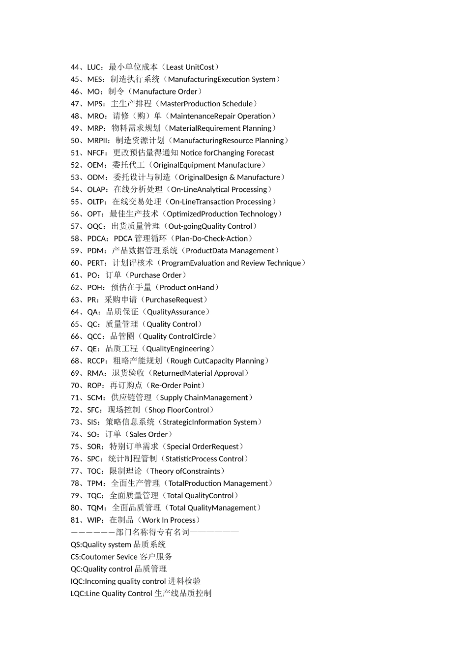 质量体系英文缩写_第3页