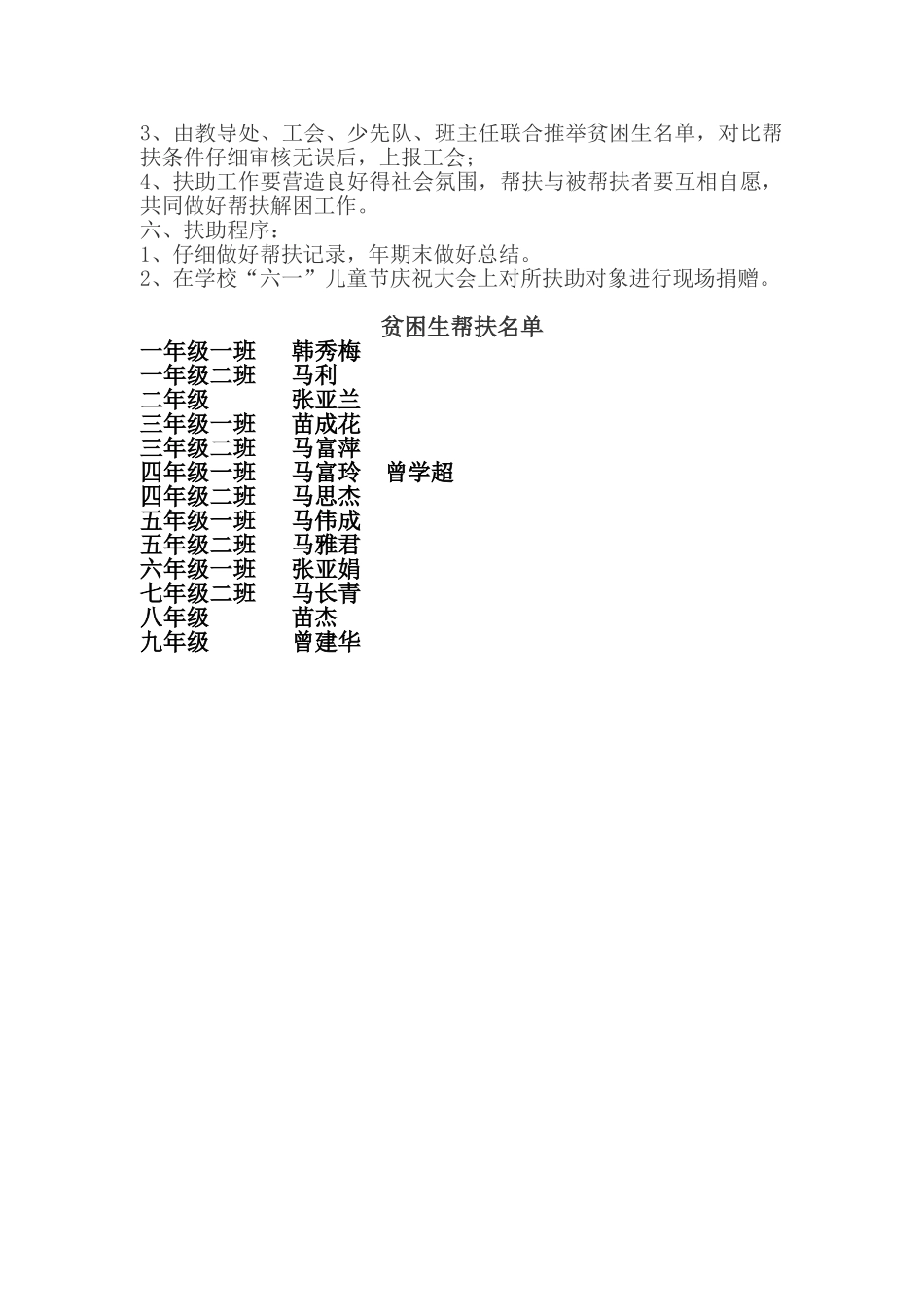 贫困儿童帮扶方案_第2页