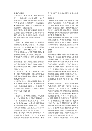 超声诊断学大题汇总