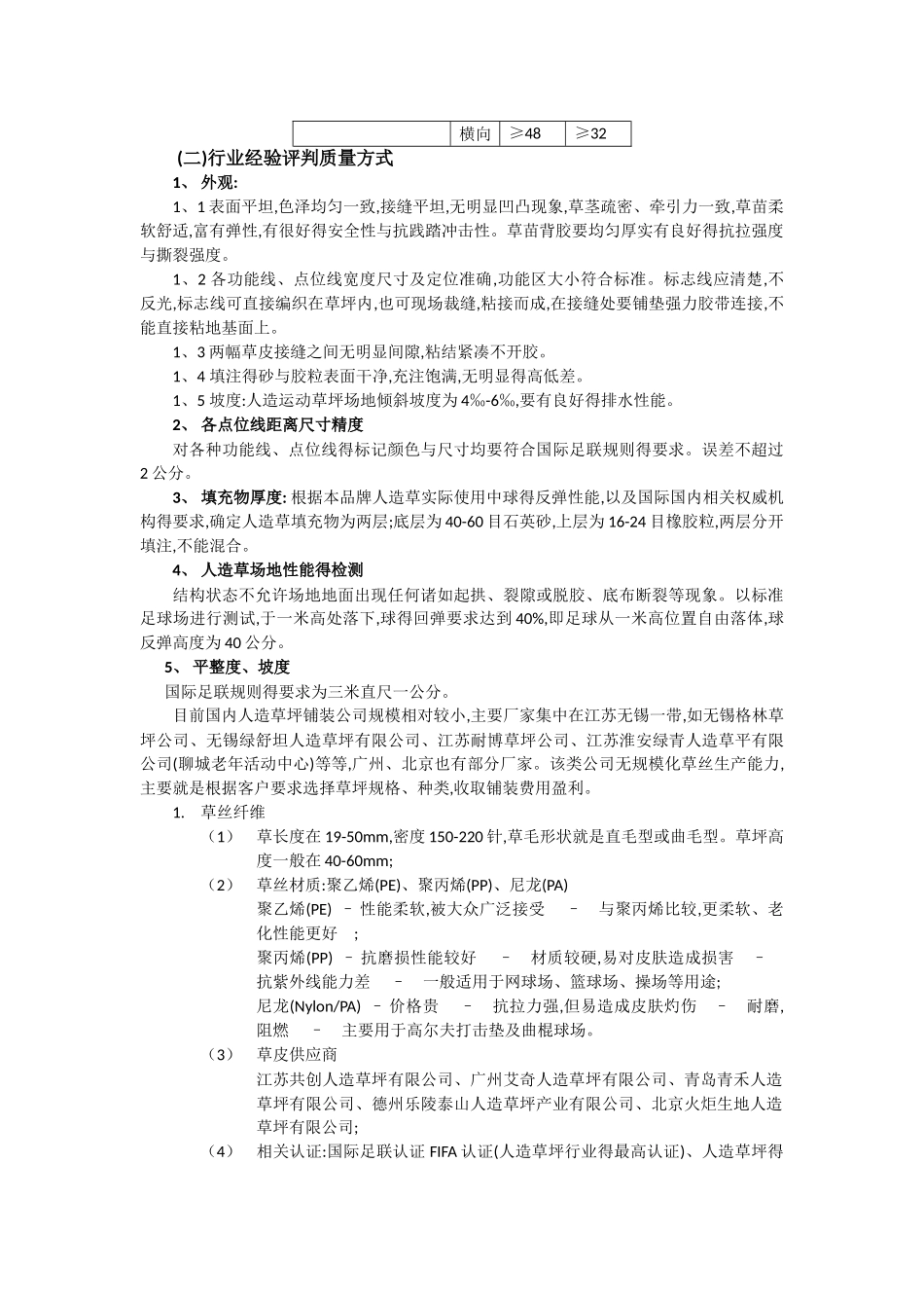 足球场验收标准汇总_第2页