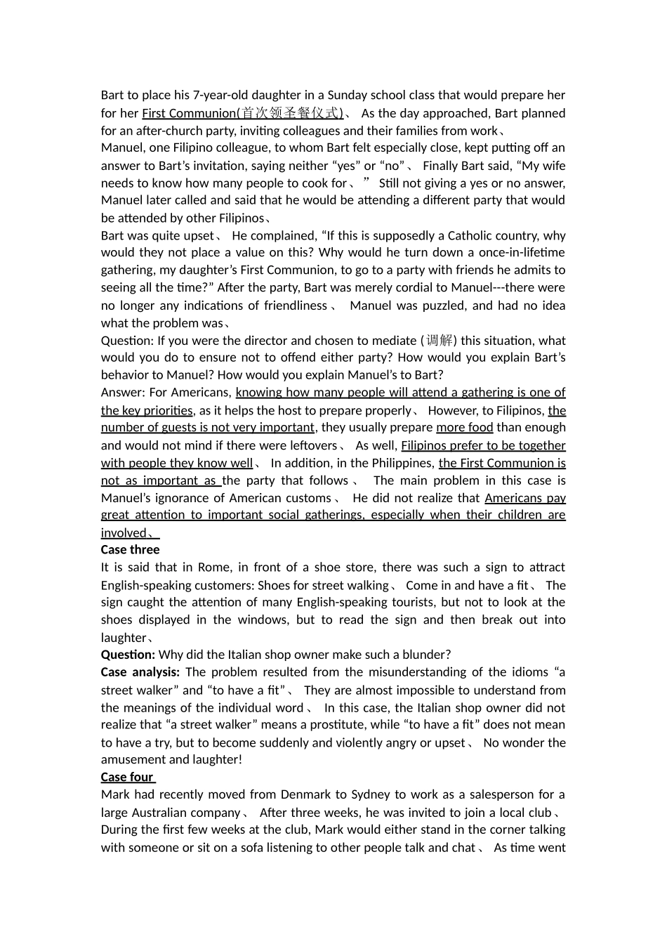 跨文化交际复习_第2页