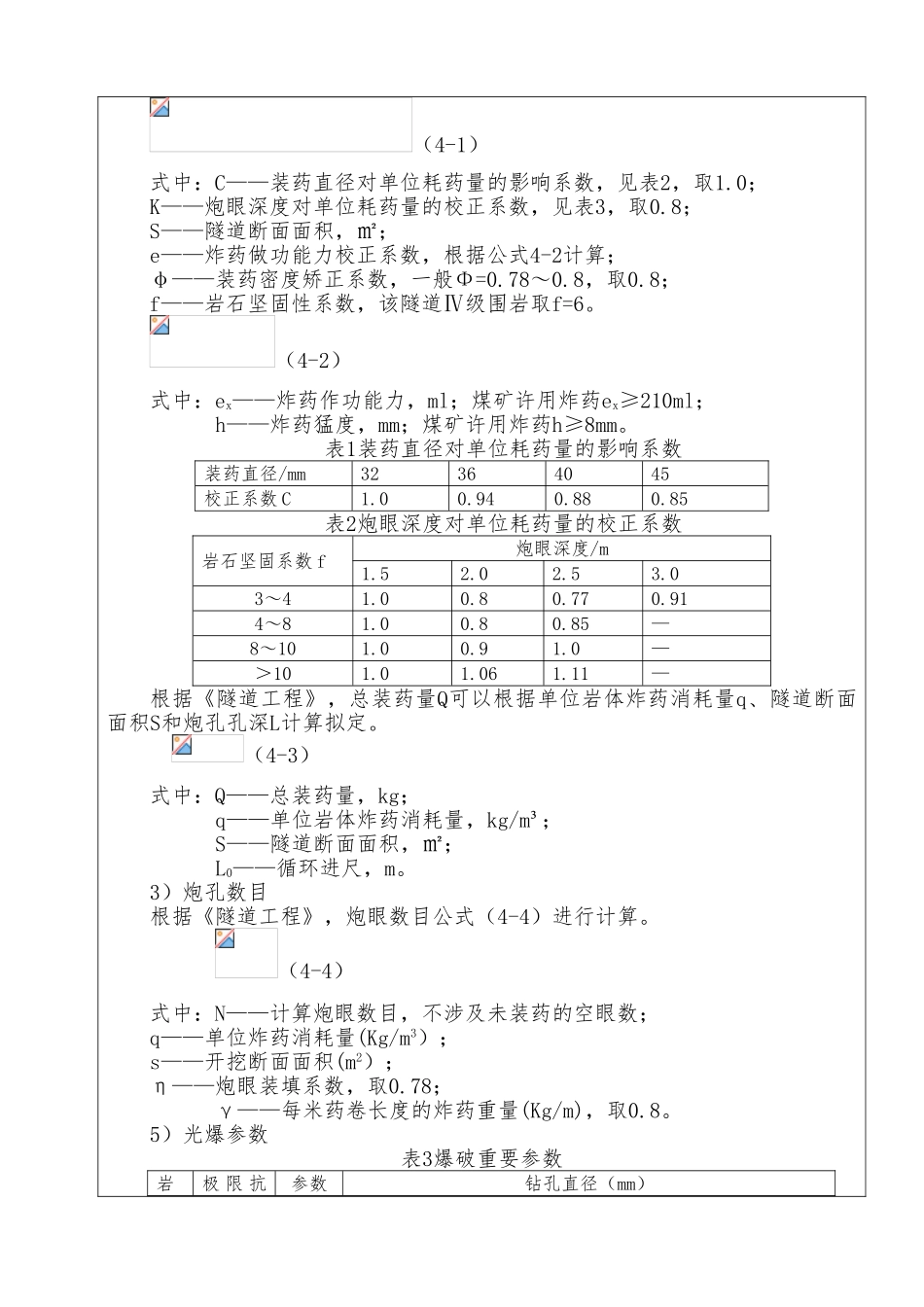 路堑钻爆设计技术交底_第2页
