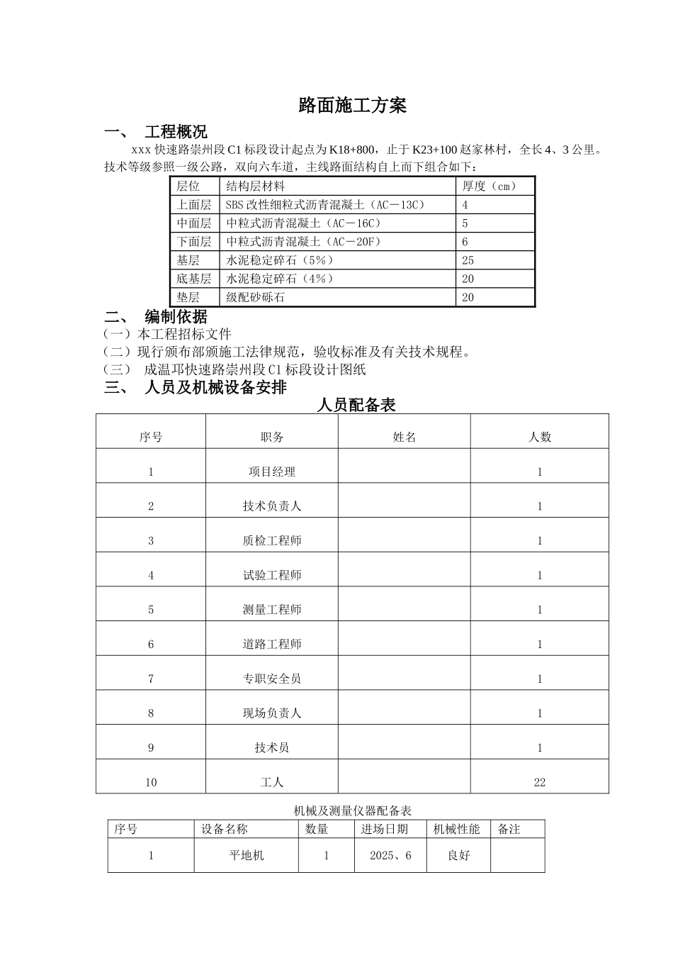 路面施工方案_第1页