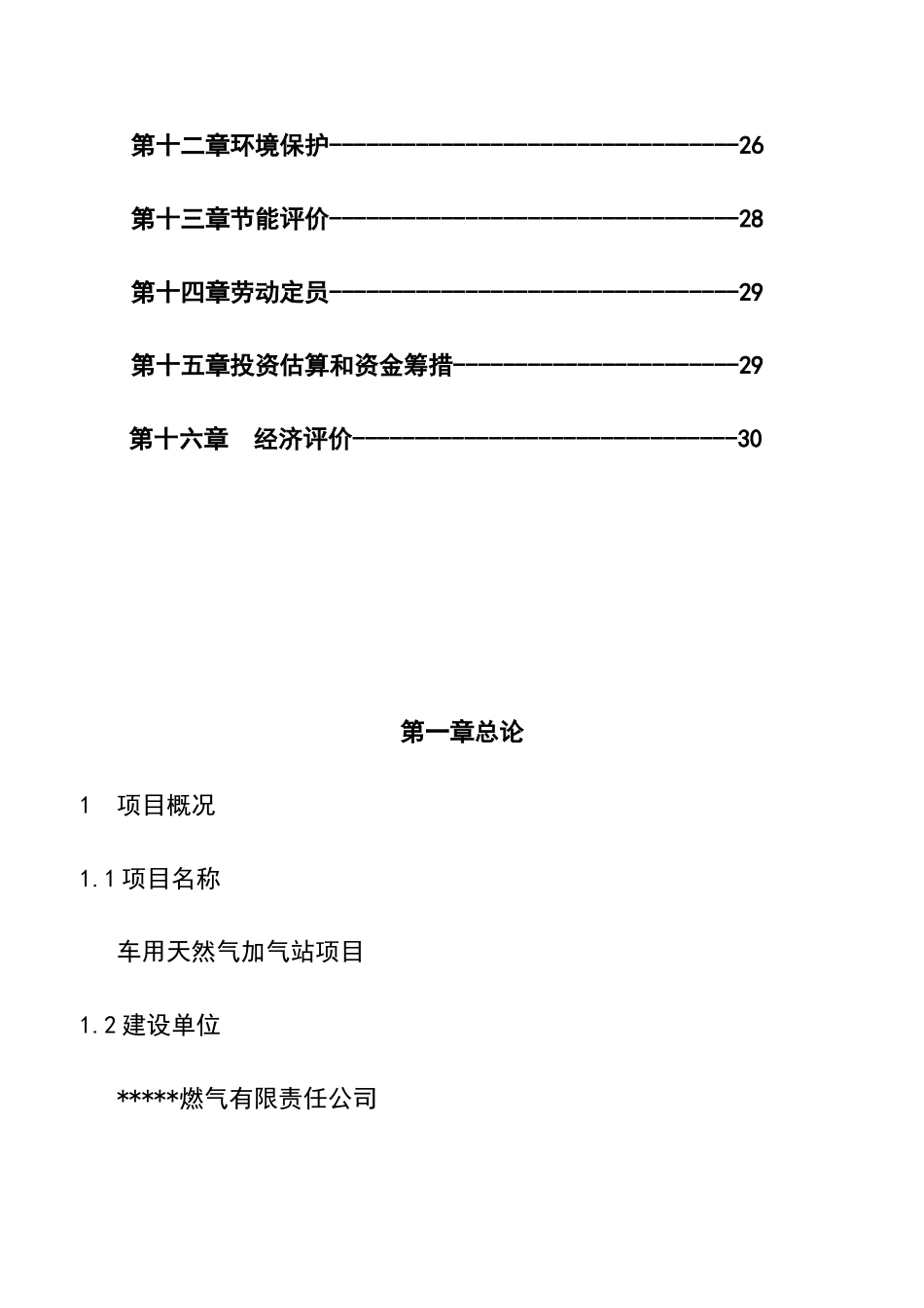 车用天然气加气站项目可行性研究报告_第3页