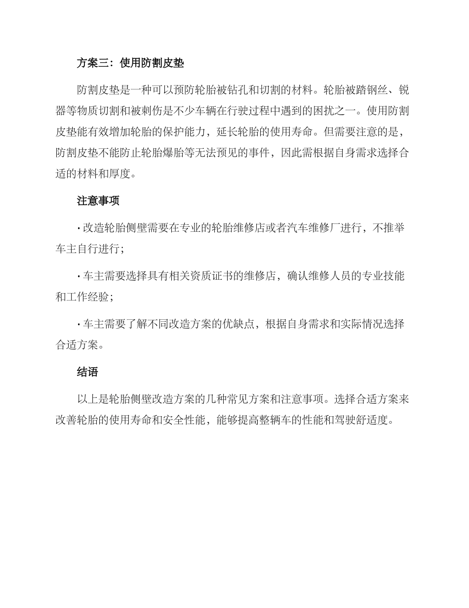 轮胎侧壁改造方案_第2页