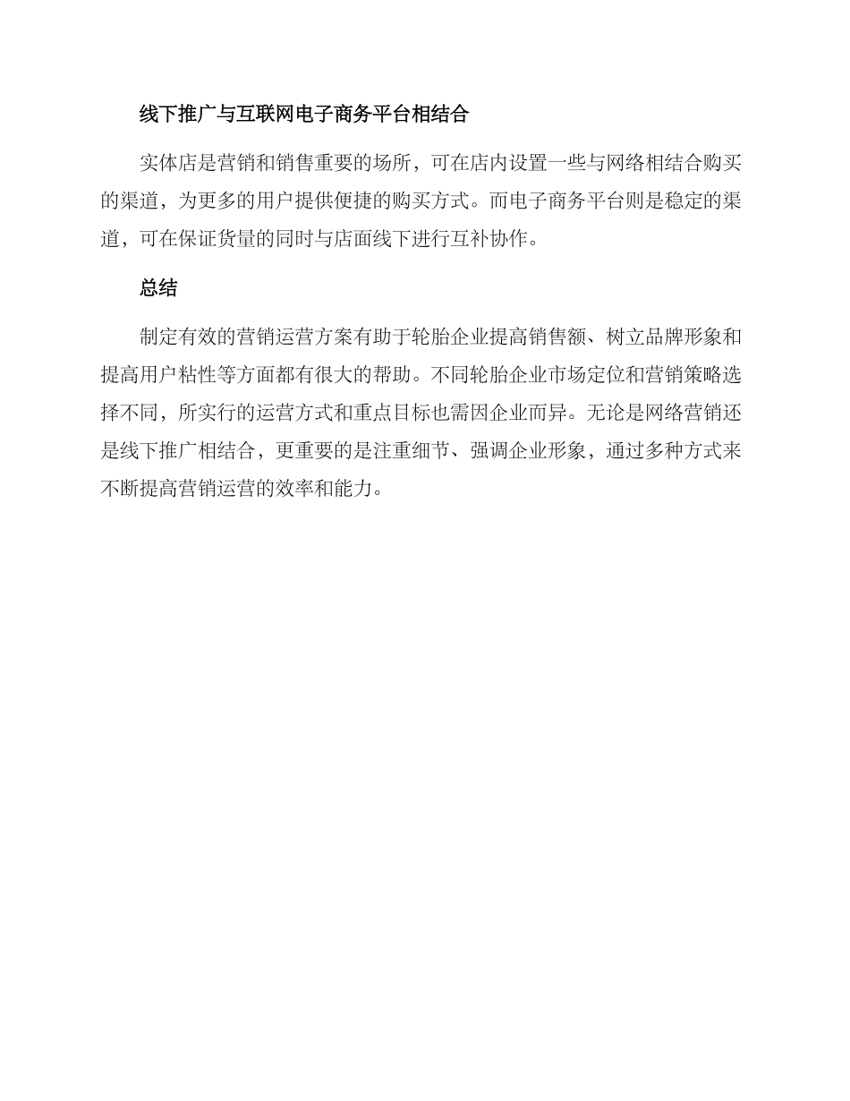 轮胎营销运营方案_第3页