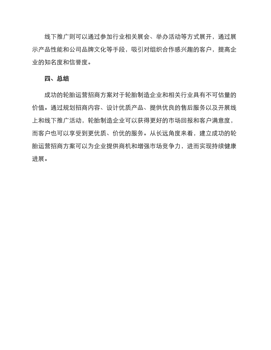 轮胎运营招商方案_第3页