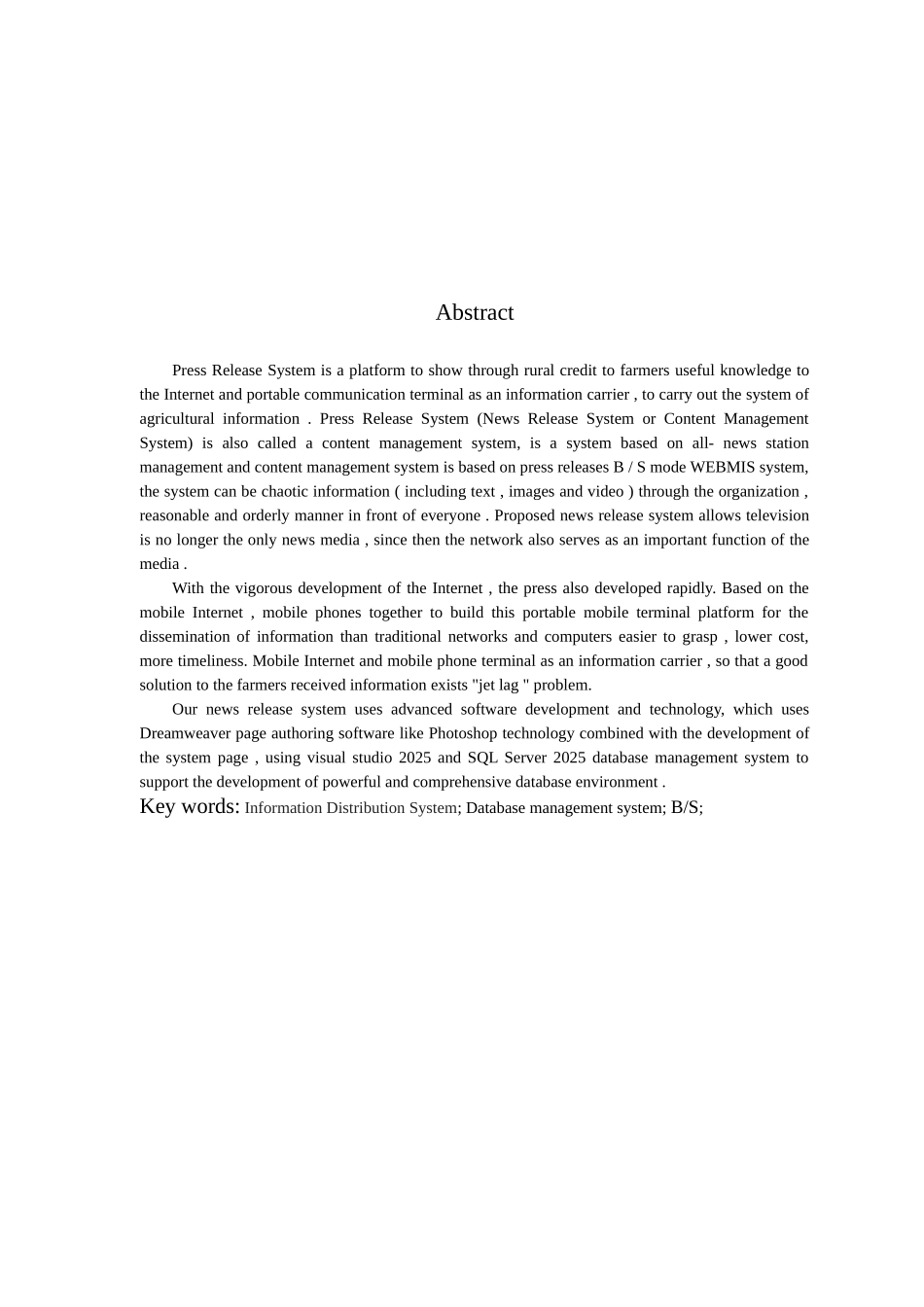 软件工程毕业设计-农业信息发布系统-后台设计与实现_第2页