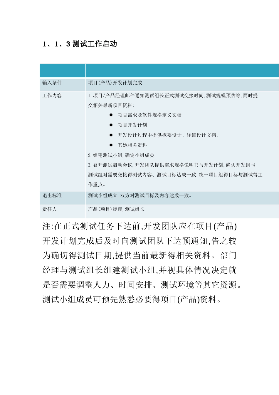 软件测试流程规范最全_第3页