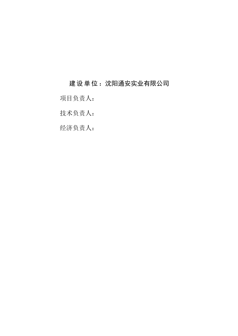 通安实业有限公司工业园项目可行性研究报告_第3页