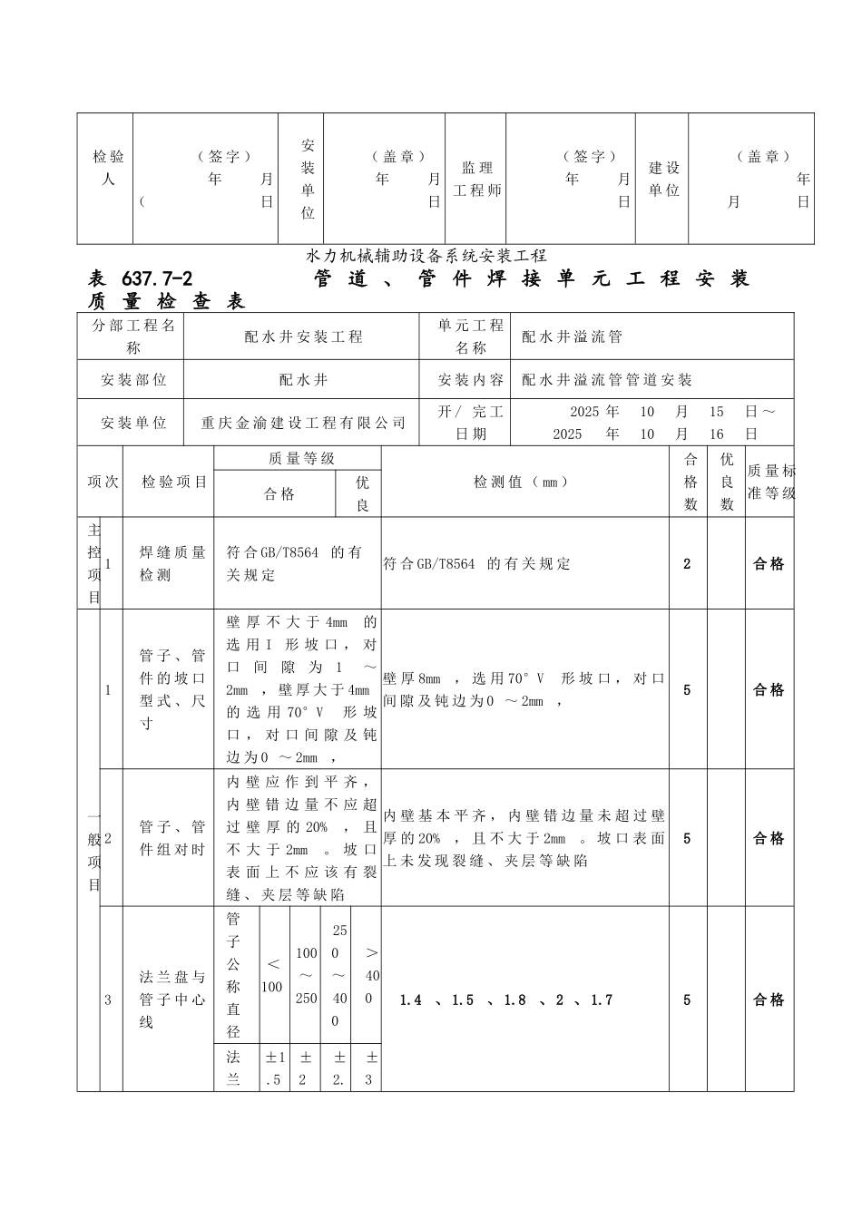 配水井溢流管管道安装_第3页