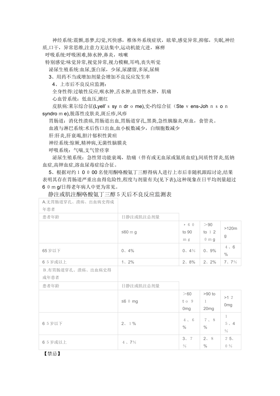 酮咯酸氨丁三醇说明书_第2页