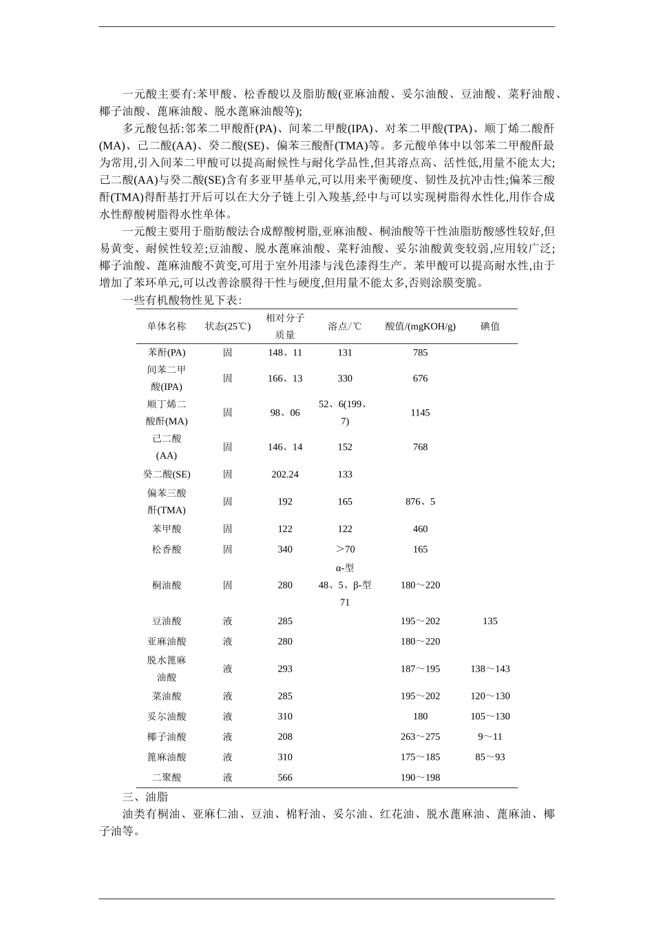 醇酸树脂得合成工艺_第3页