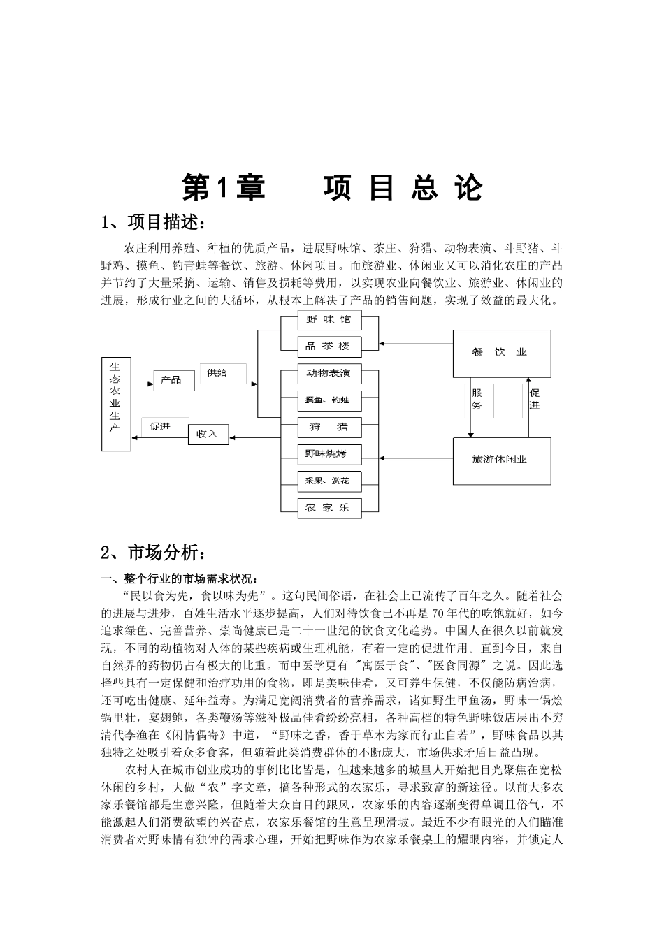 野生动物养殖可行性研究报告(优秀可研)_第2页