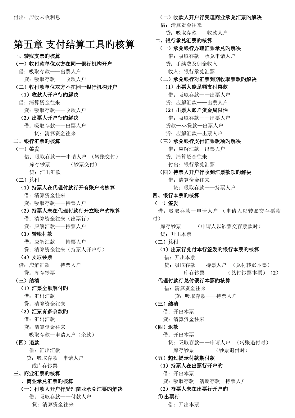 金融企业会计会计分录_第3页