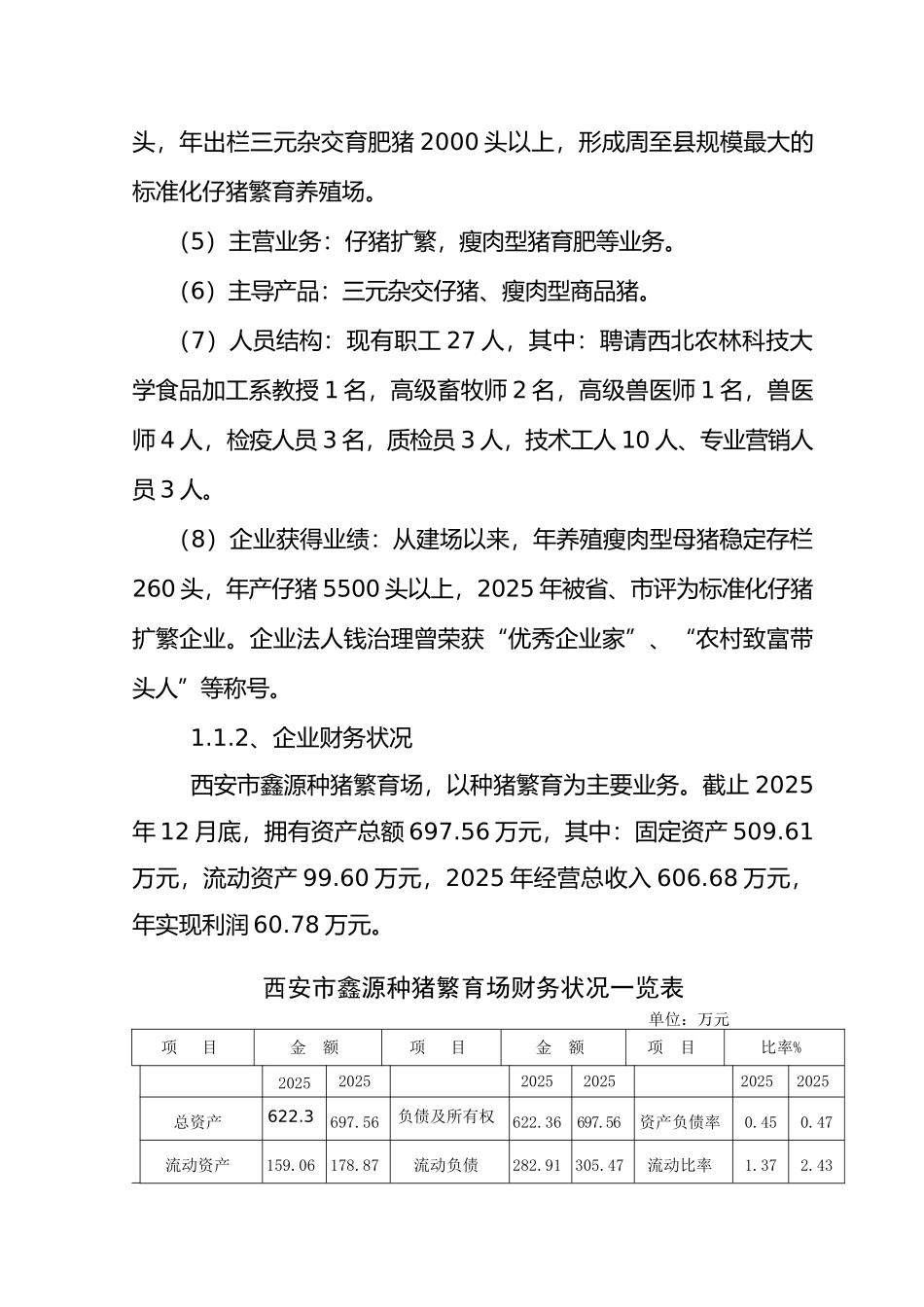 鑫源仔猪繁育标准化养殖场扩建改造项目可行性研究报告_第3页