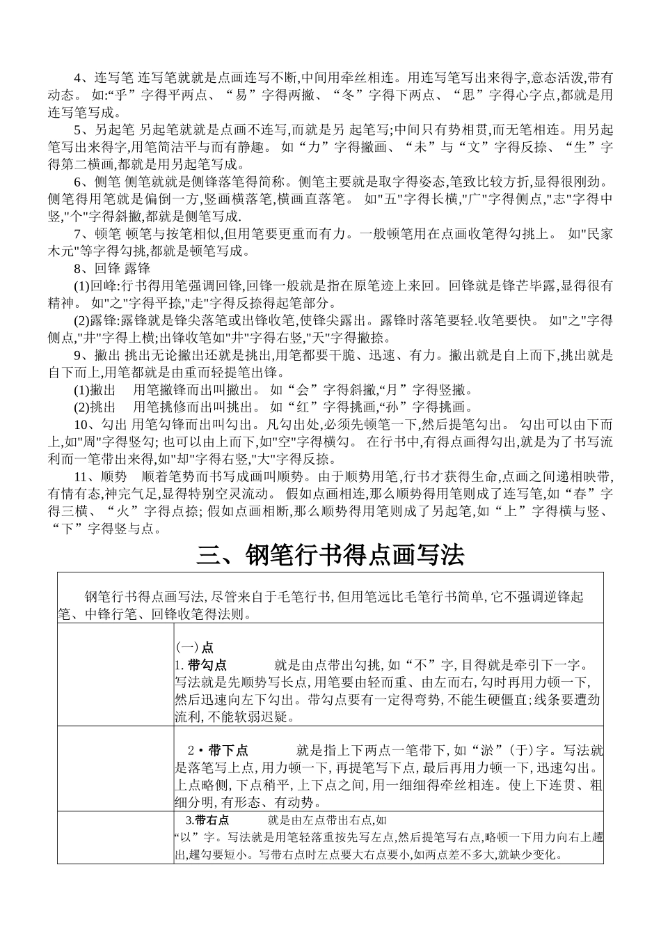 钢笔行书教程_第2页