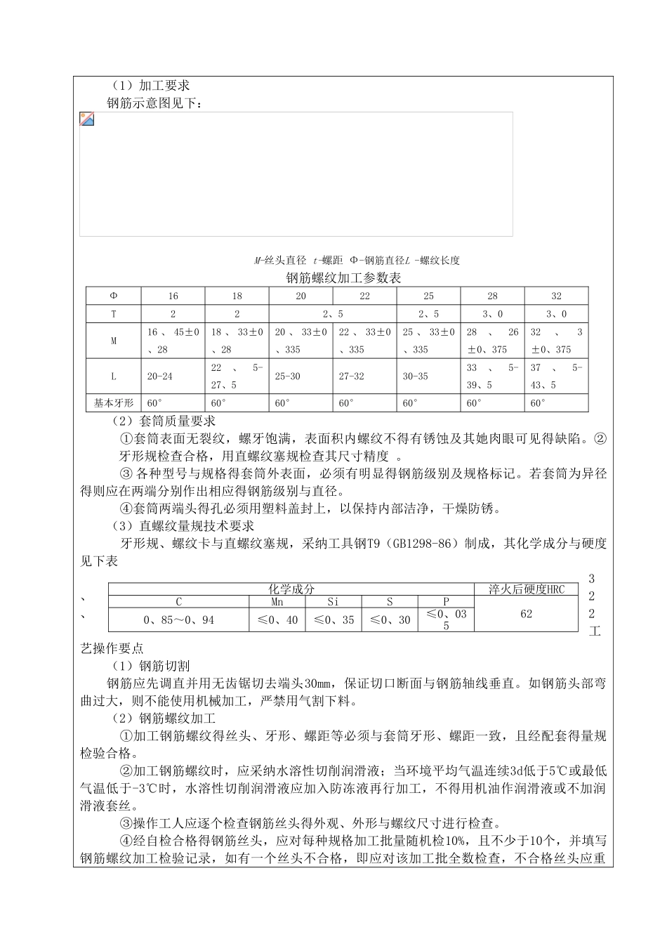 钢筋车丝技术交底_第2页