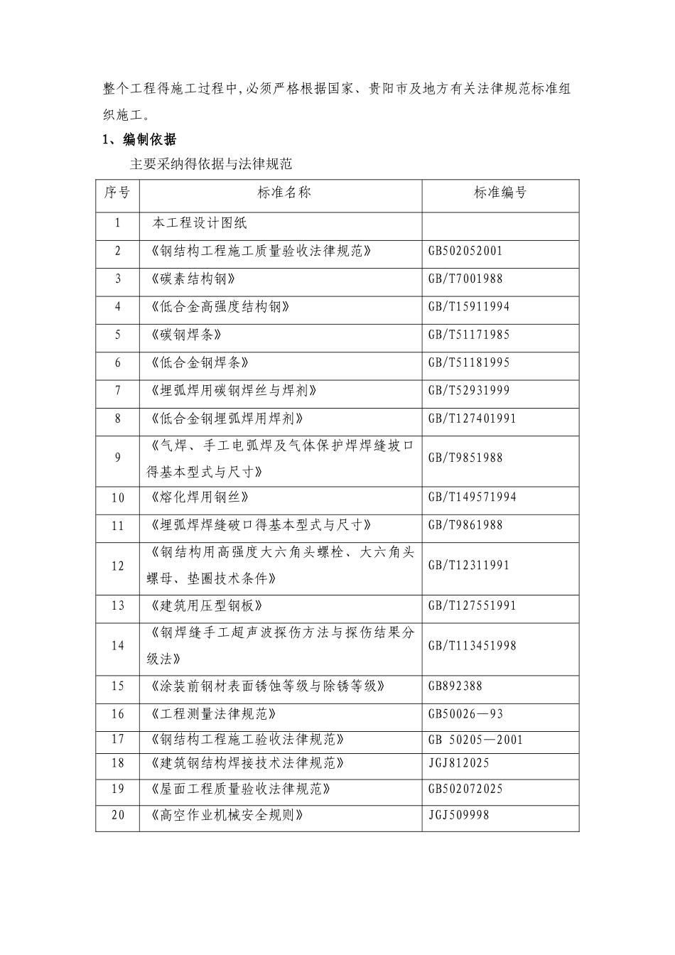 钢结构工程安全专项施工方案_第3页