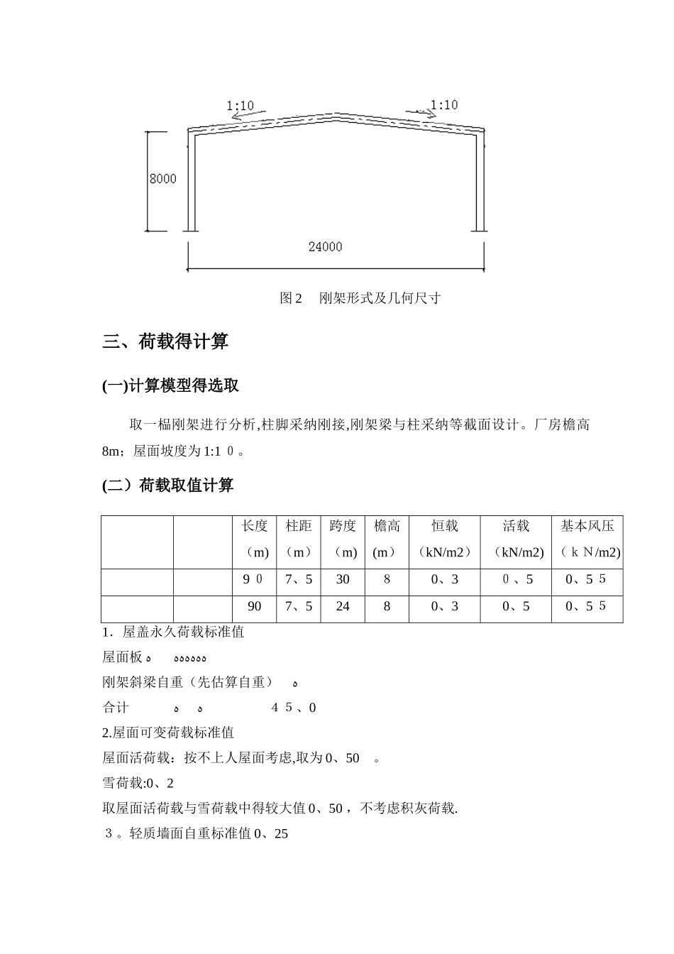 钢结构课程设计_第2页