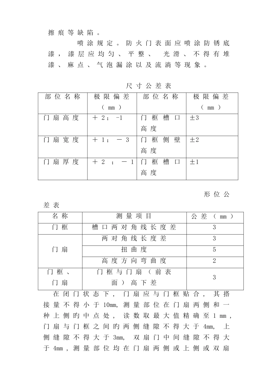 钢质防火门技术标准_第2页
