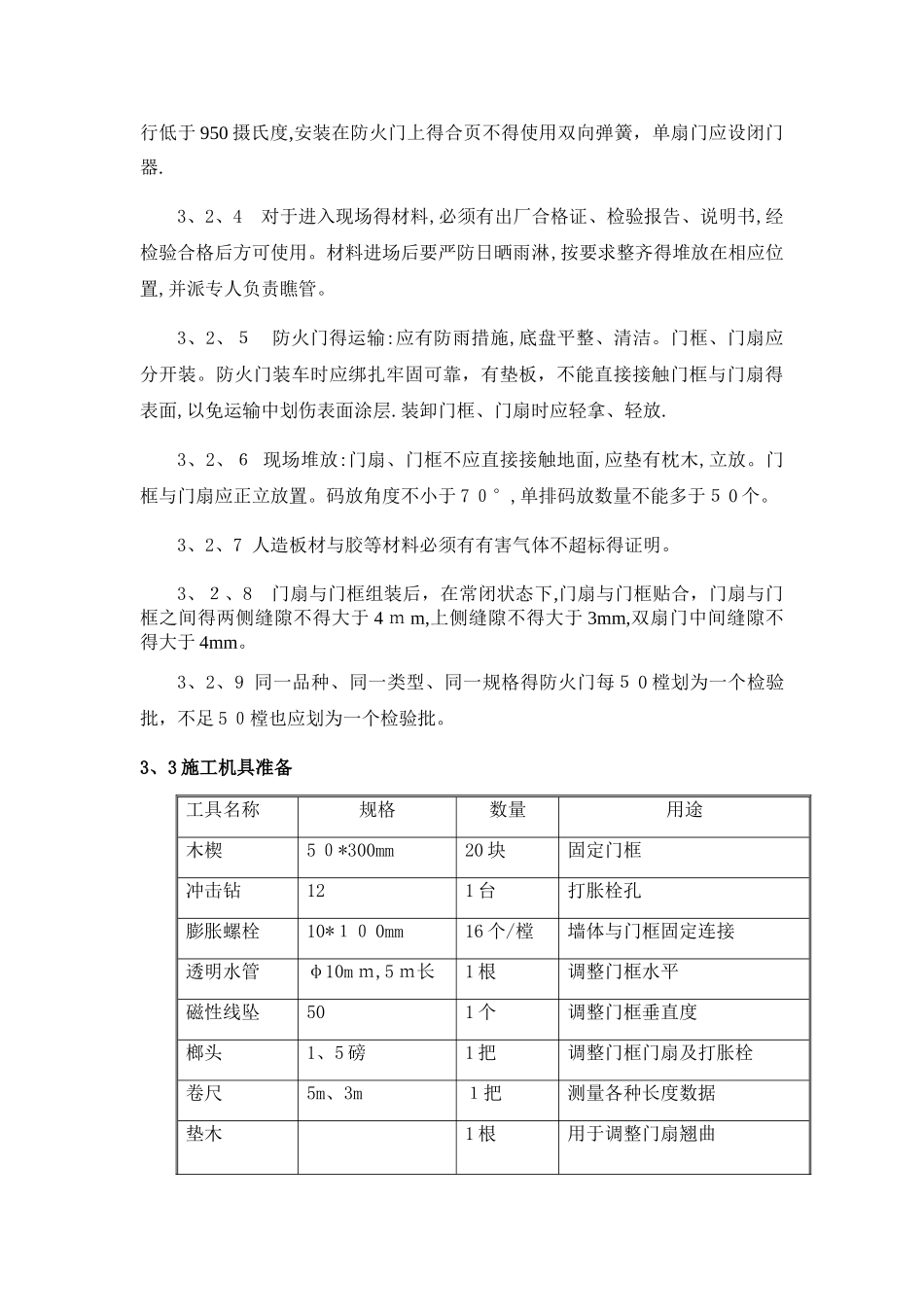 钢质防火门深化设计方案_第2页
