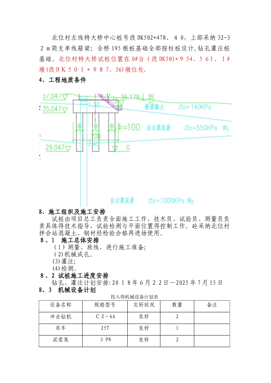 钻孔灌注桩试桩方案改_第3页
