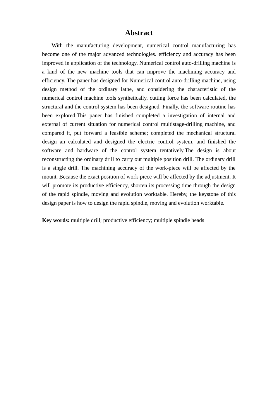 钻床主轴进给机构改造变速机构本科大学毕设论文_第2页