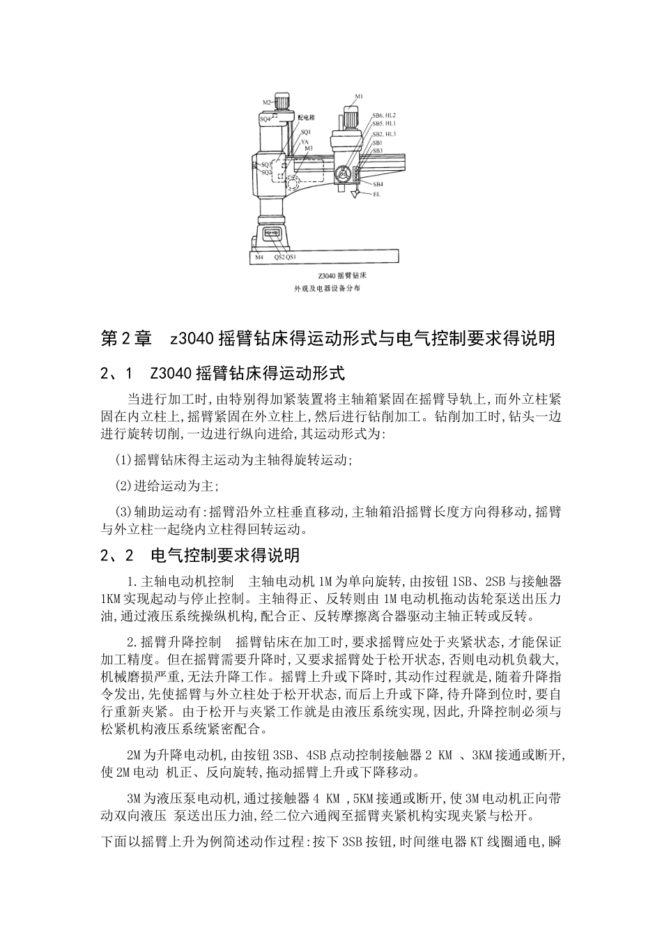 钻床电气控制设计_第3页