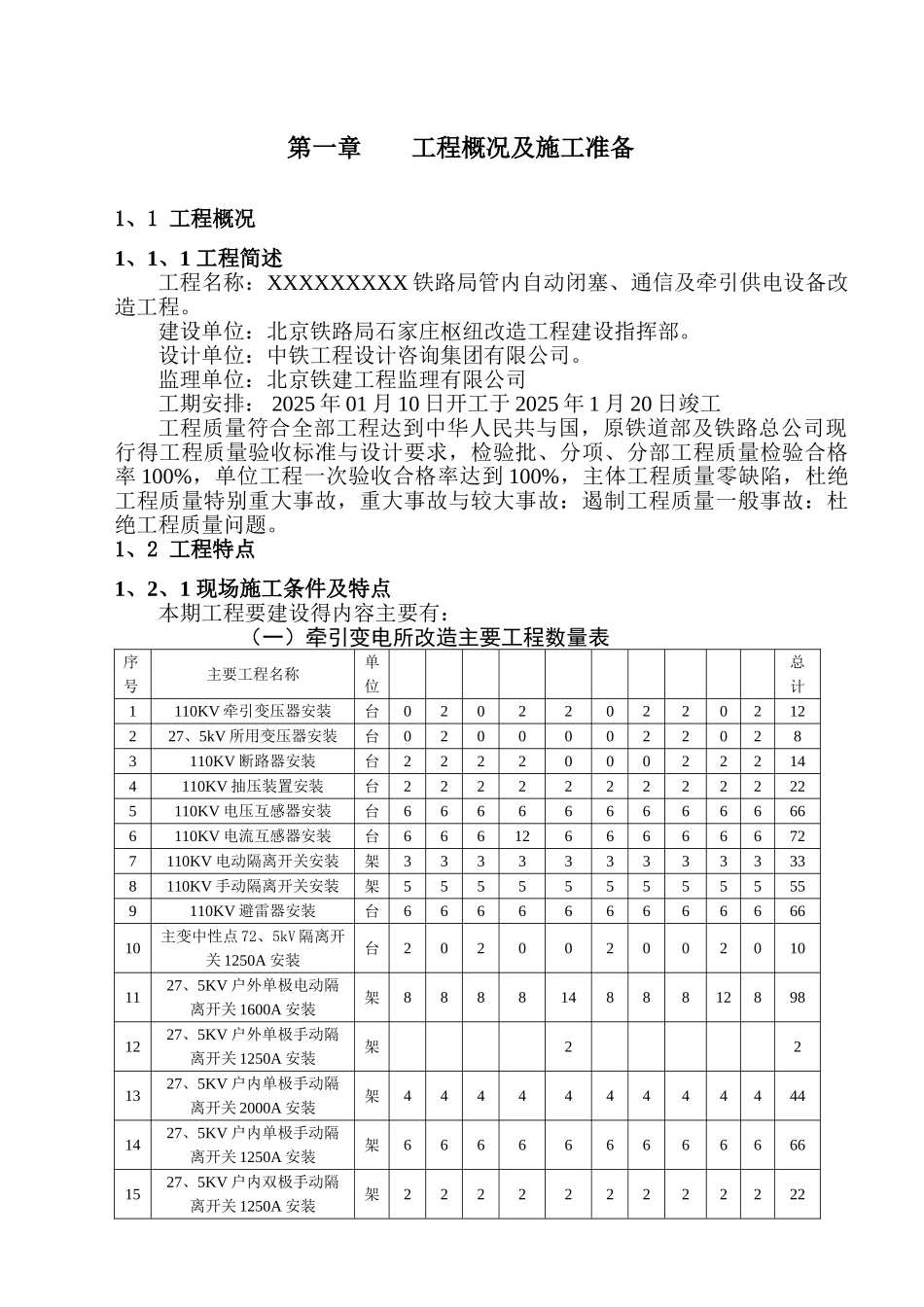 铁路电气化改造变电所施工方案_第3页