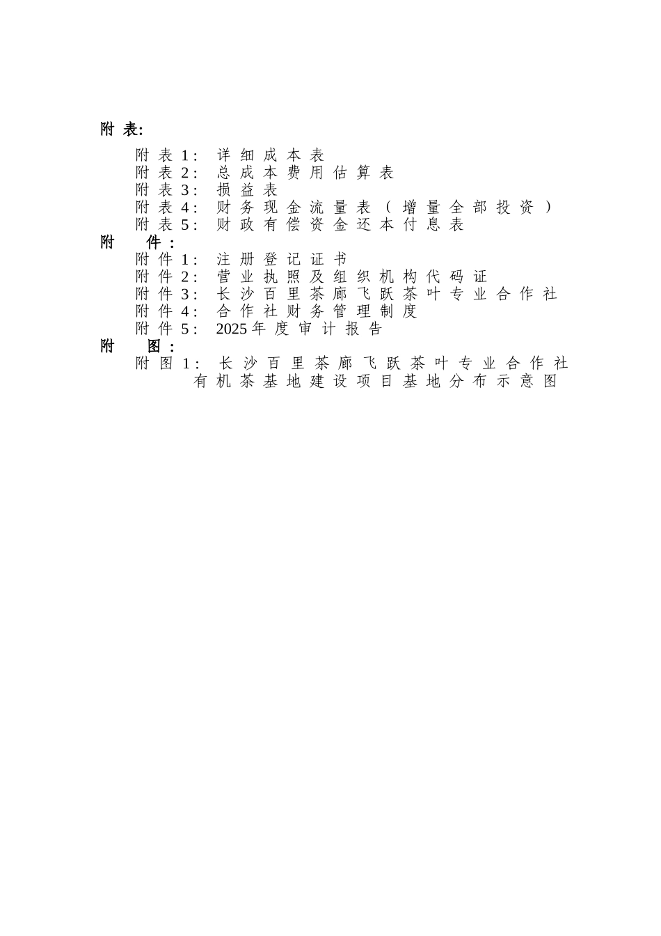 长沙县百里茶廊飞跃茶叶专业合作社有机茶基地建设项目建议书_第3页