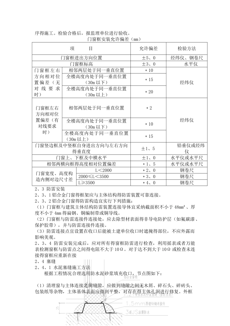 门窗安装标准化工艺_第3页