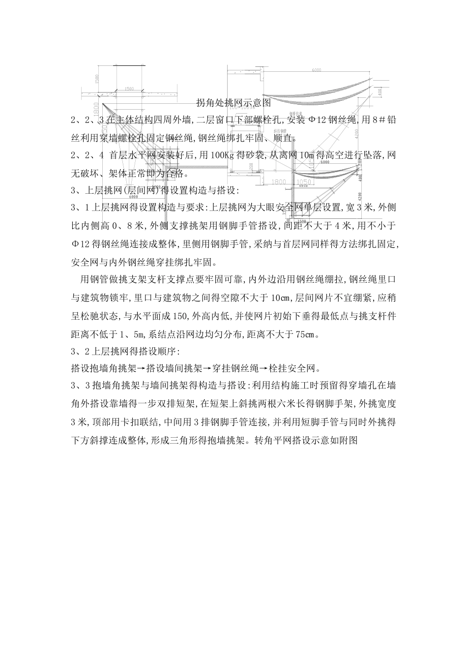 防坠网水平防护方案_第2页