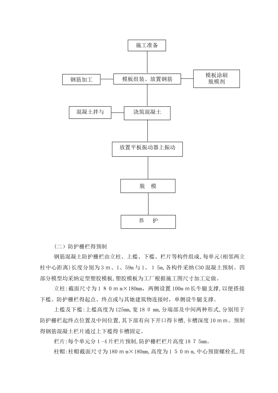 防护栅栏施工方案_第2页