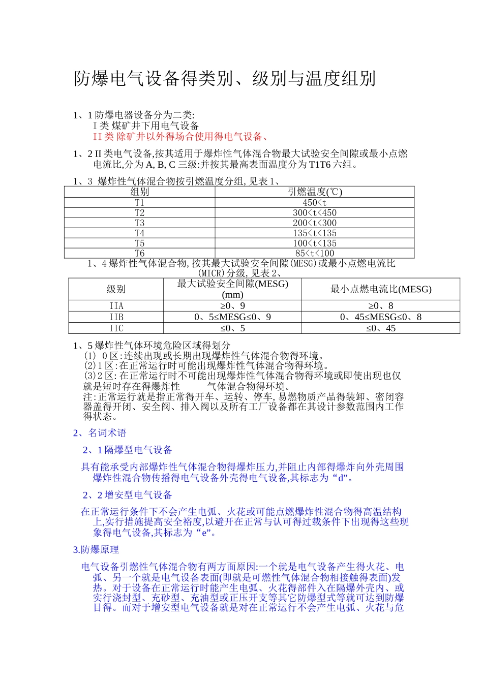 防爆等级及电气设备选择_第2页