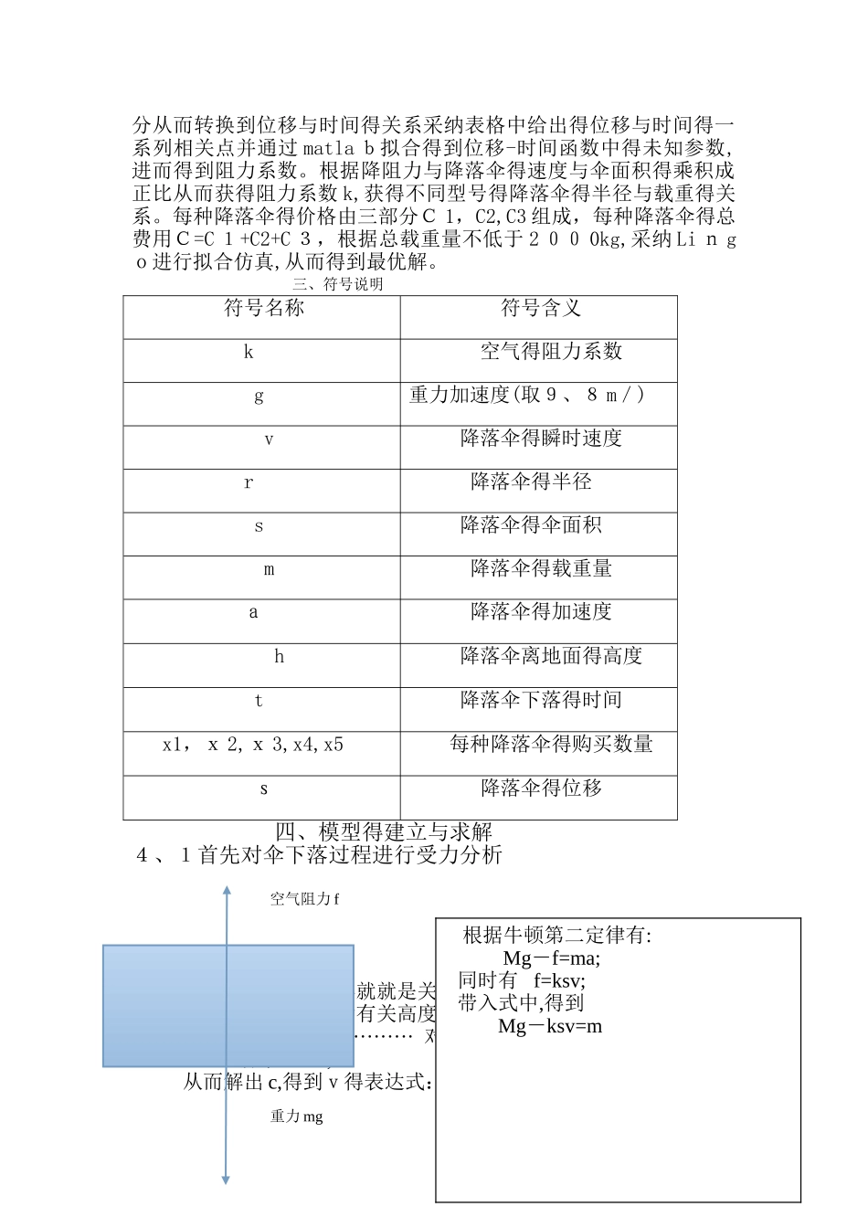 降落伞的选择问题2_第2页