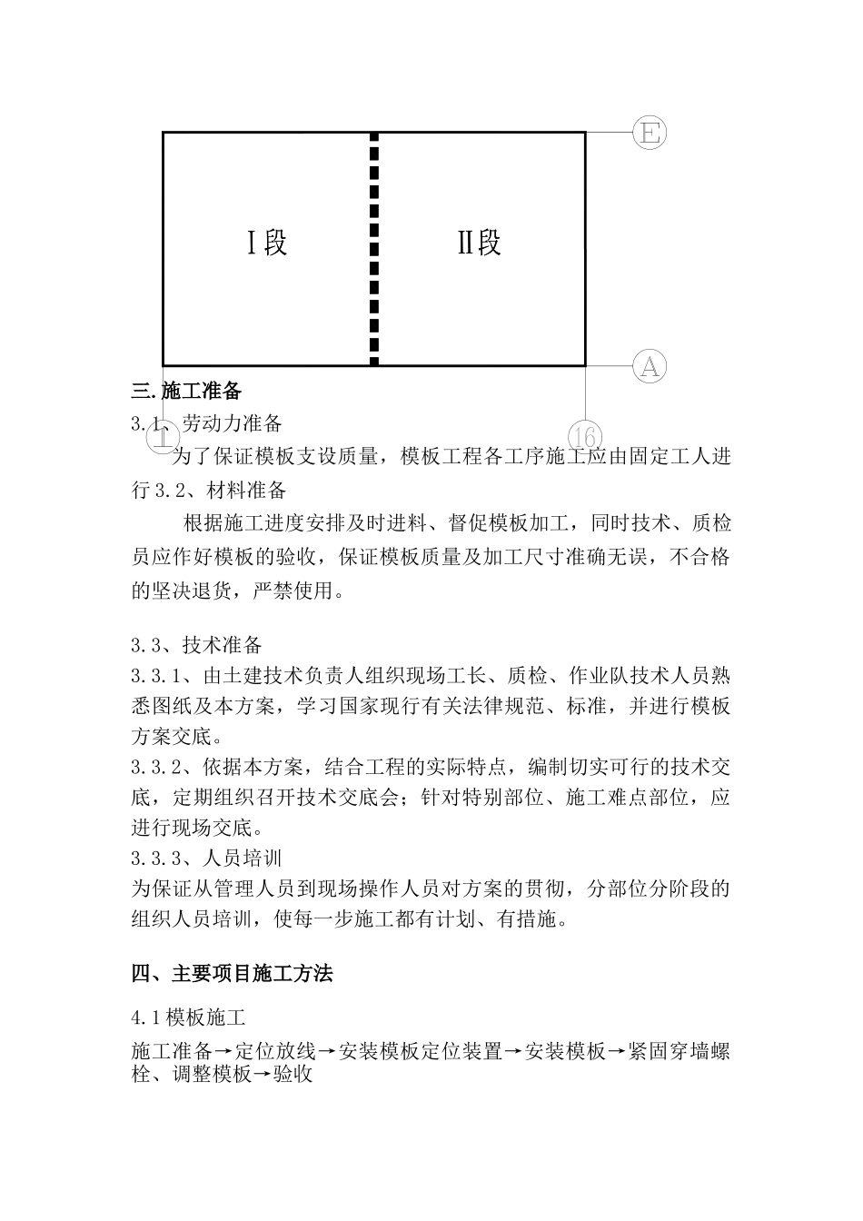院特高压杆塔试验基地塔材库房工程模板施工方案_第2页