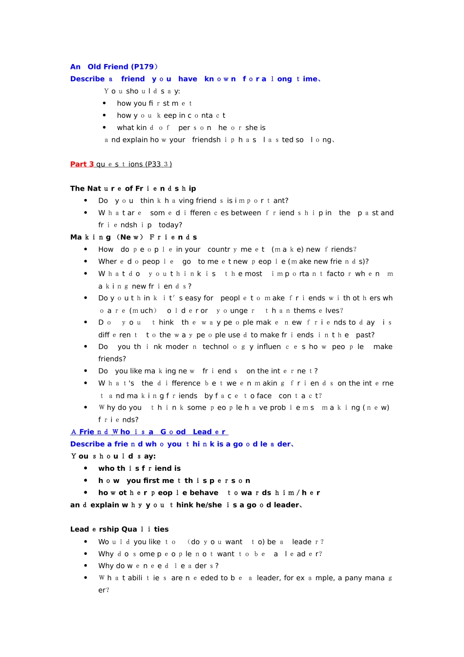 雅思口语 part2 话题汇总_第1页