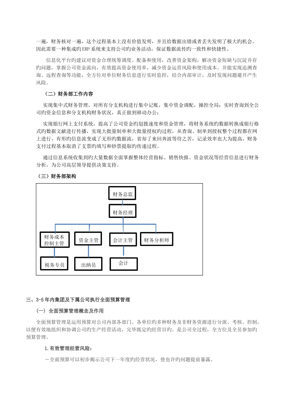 集团财务工作规划_第3页