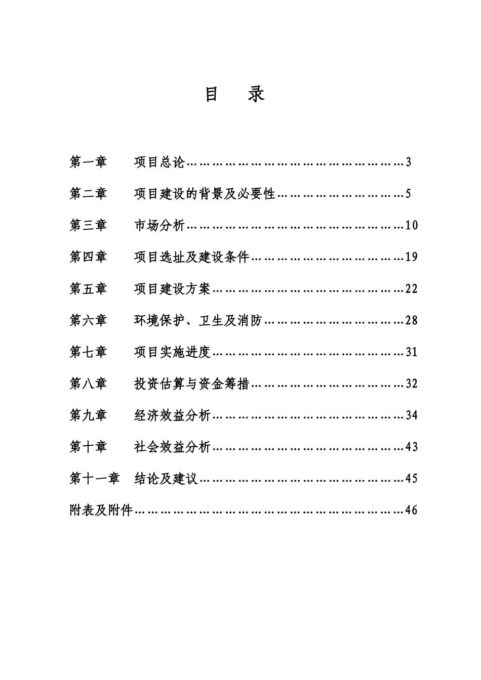 雾山乡小球训练基地项目可行性研究报告_第3页