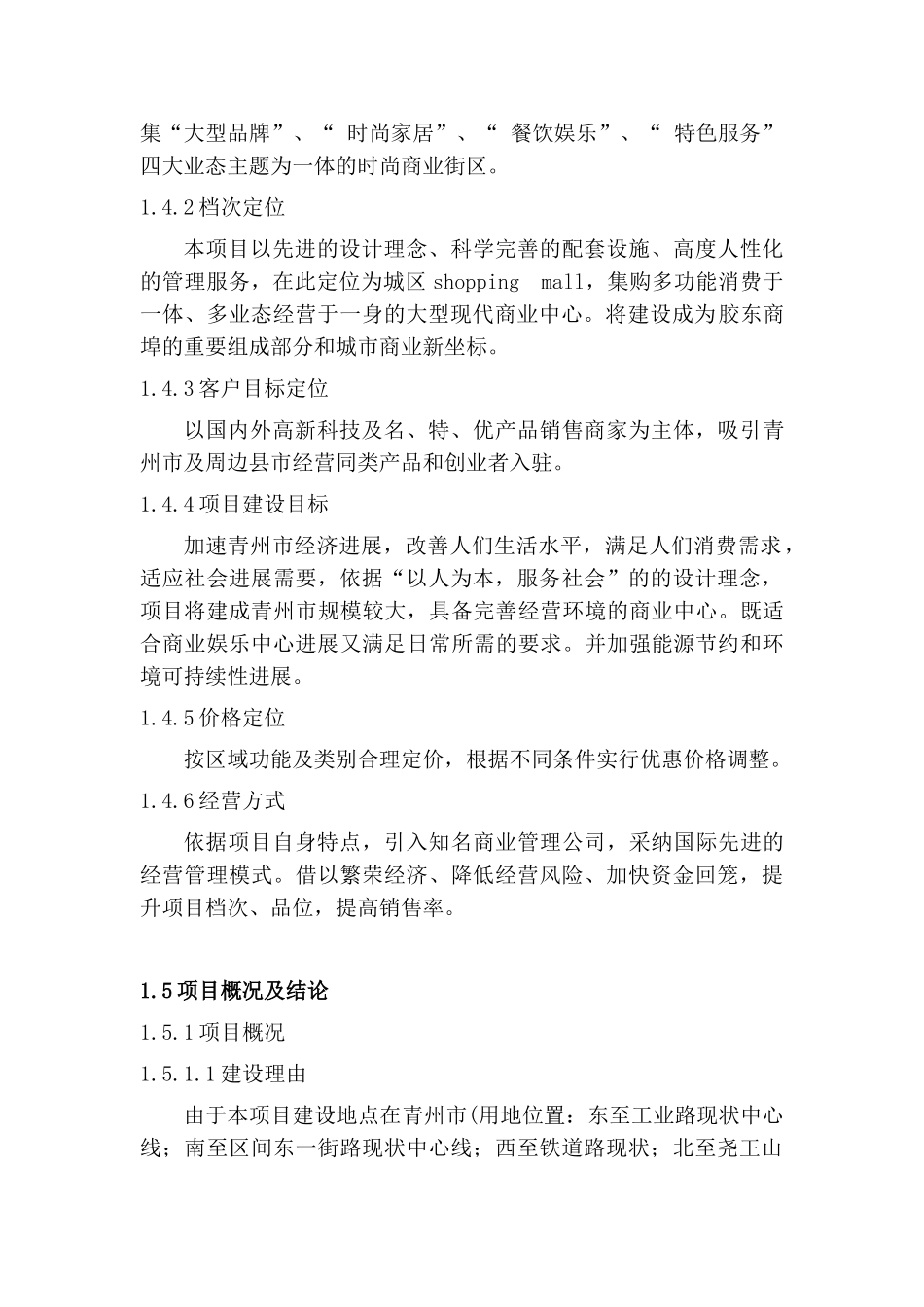 青州市义乌小商品市场项目可行性研究报告_第3页