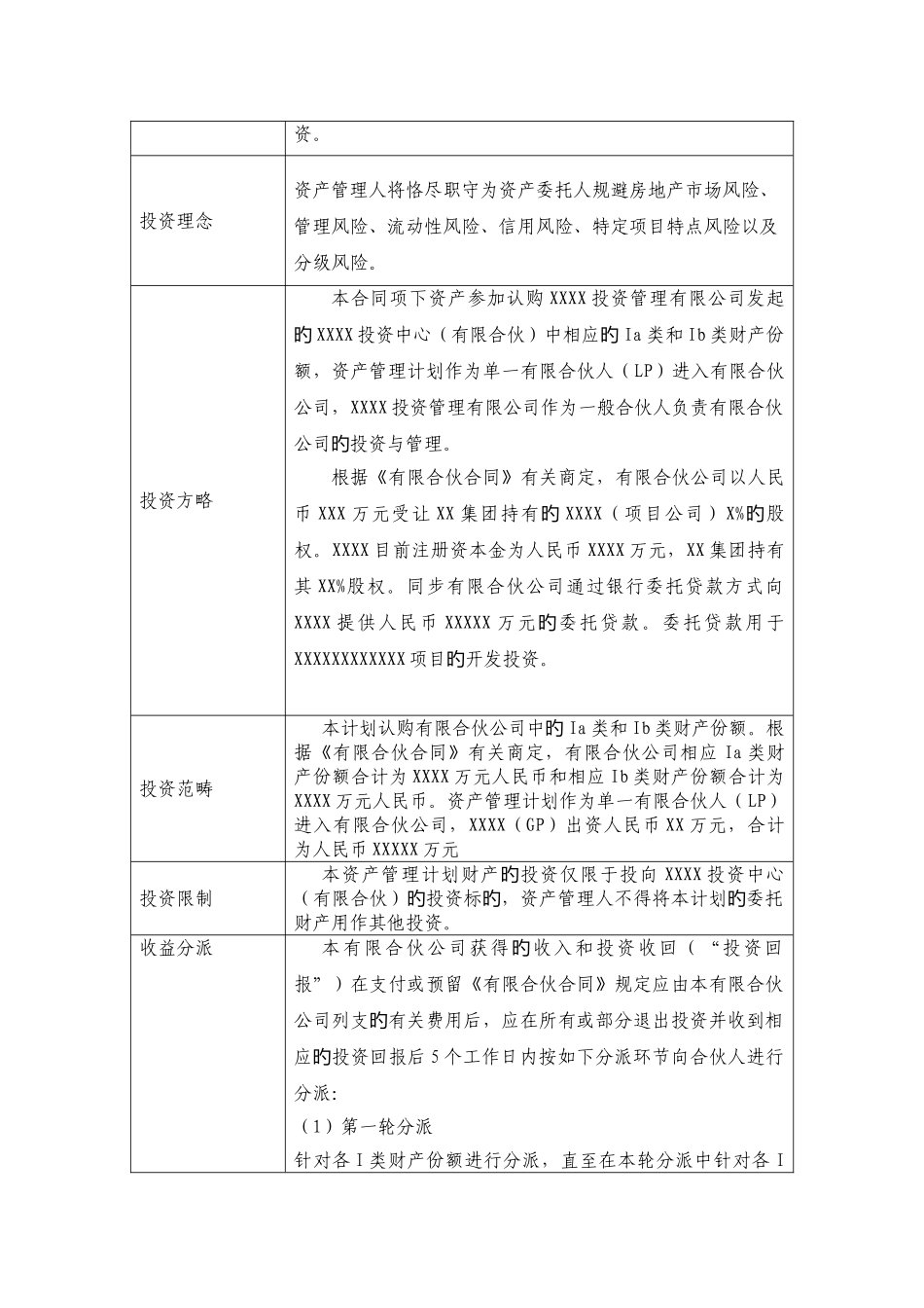 项目上会评审表-模板_第2页