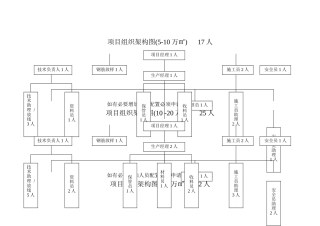 项目组织架构图