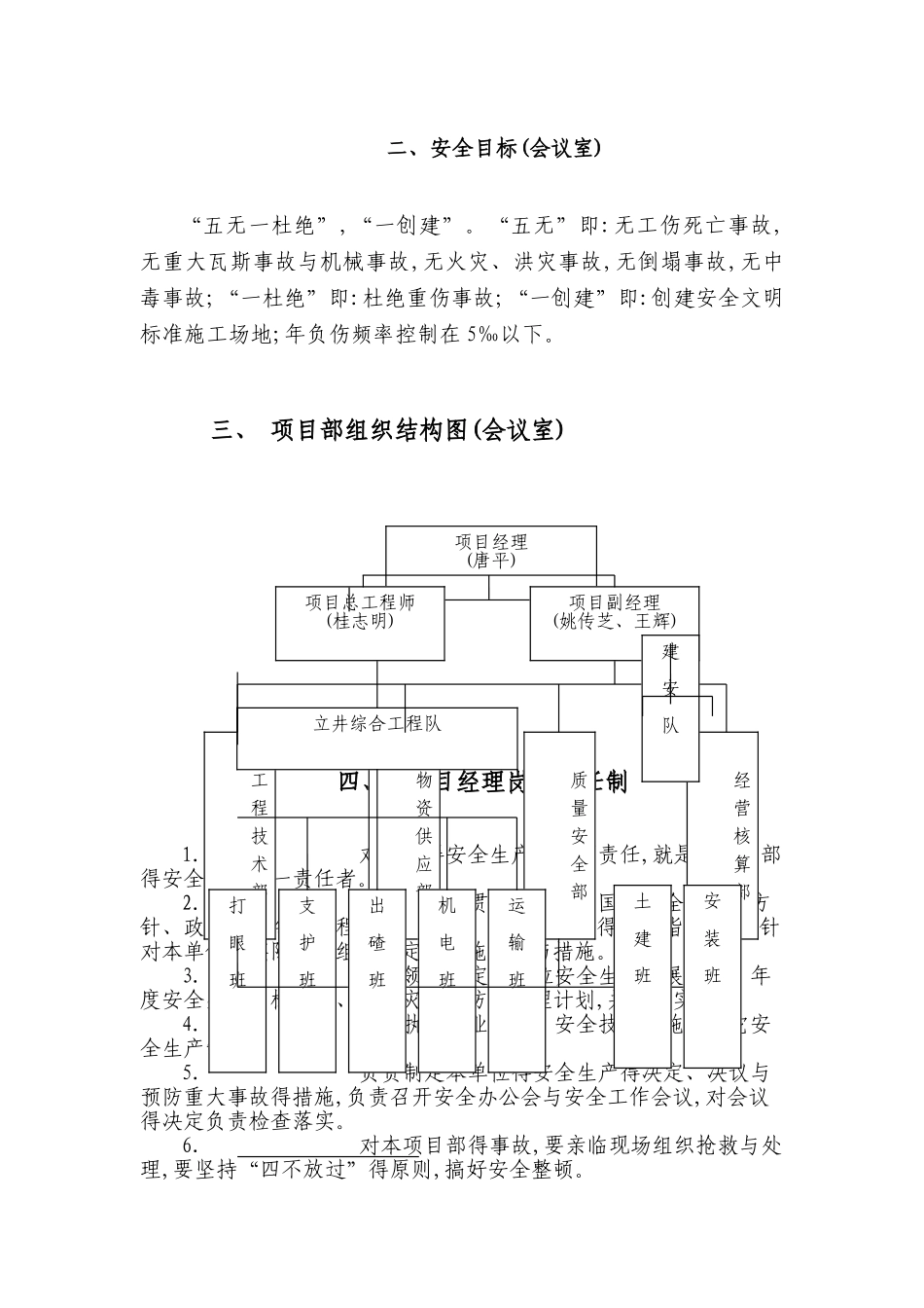 项目部办公室上墙的牌板_第2页