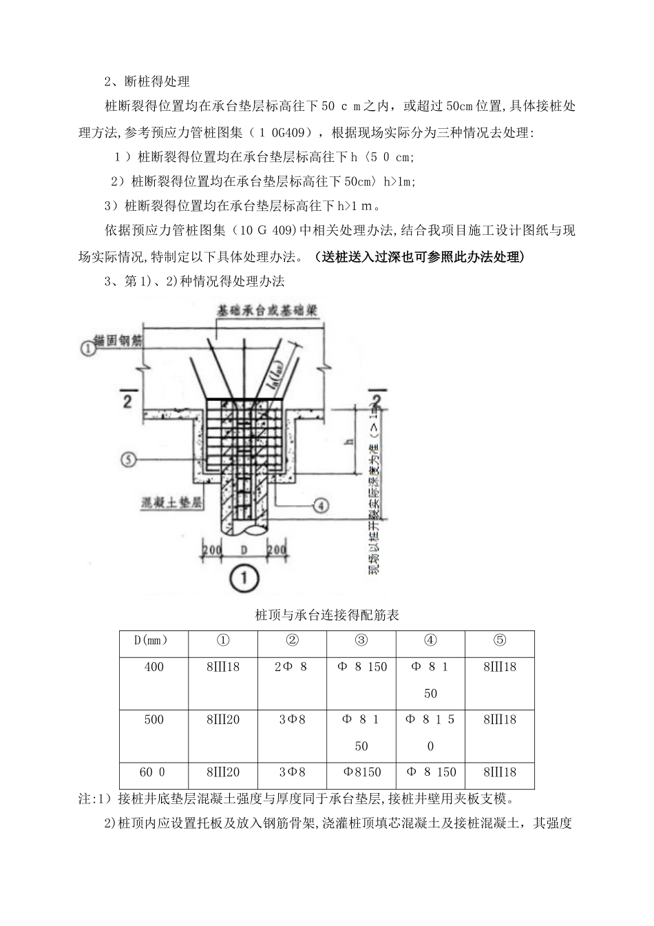 预制管桩接桩处理方案_第2页